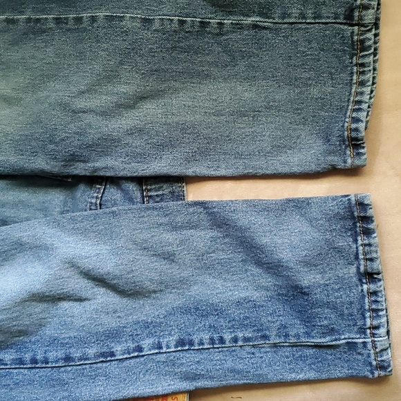 Levi Strauss & Co Original Riveted Jeans  510 36x29 Blue - Picture 8 of 11